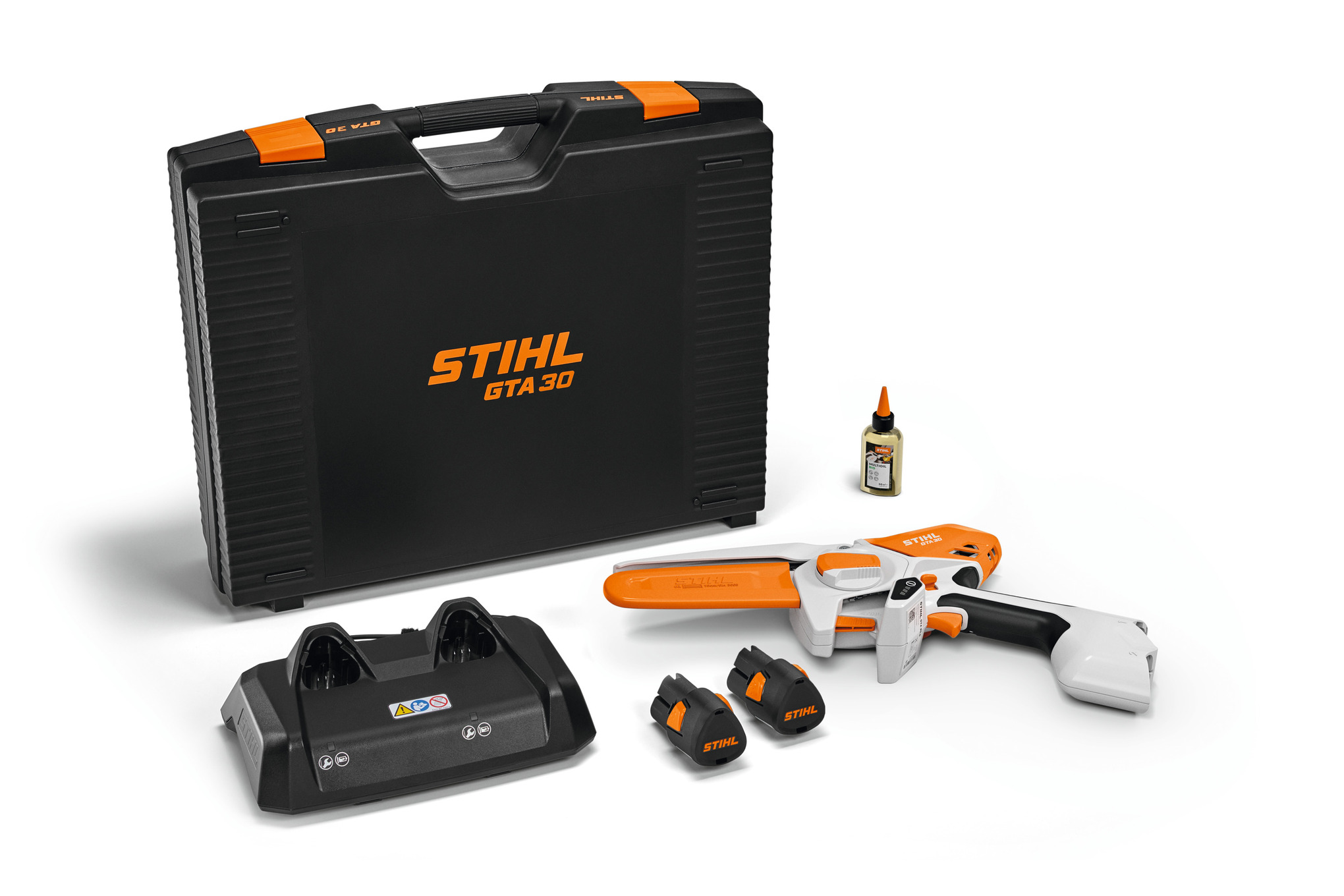 GTA 30 med 2x AS 2 batteri og 1x AL 5-2 oplader