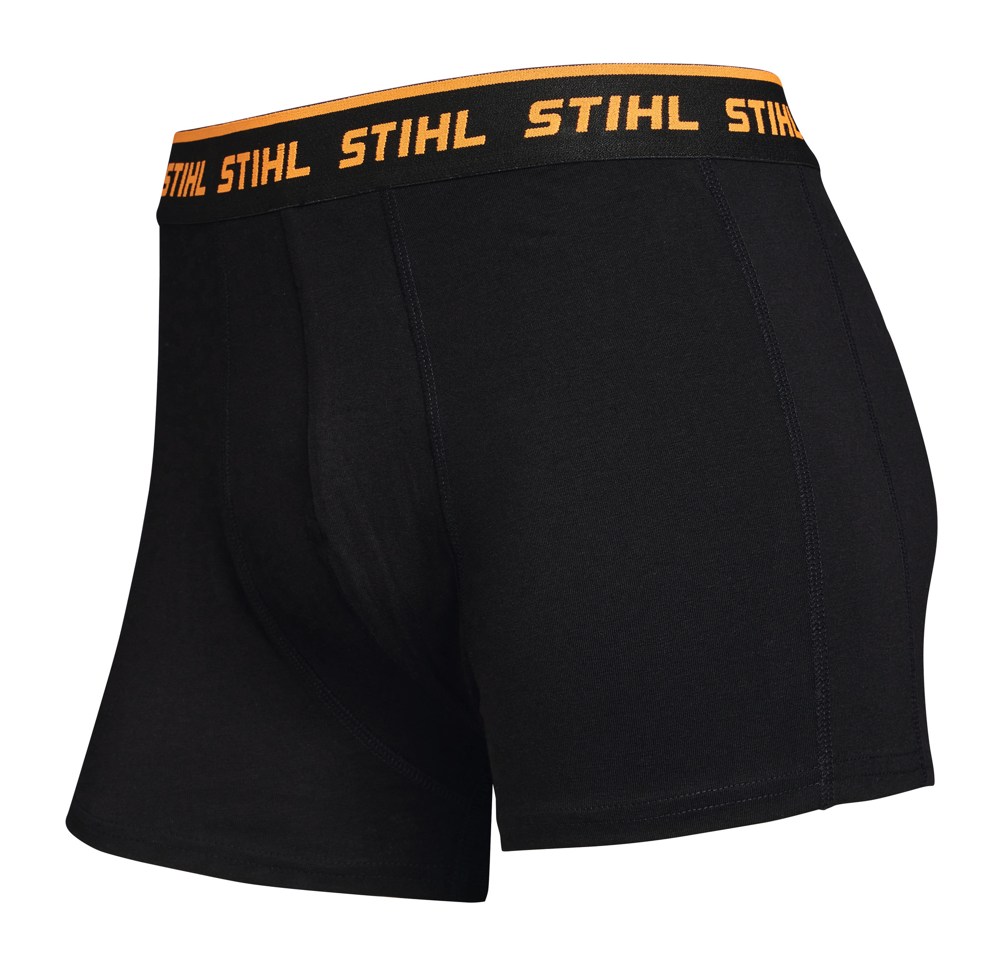 Boksershorts LOGO 2-pak sort / grå