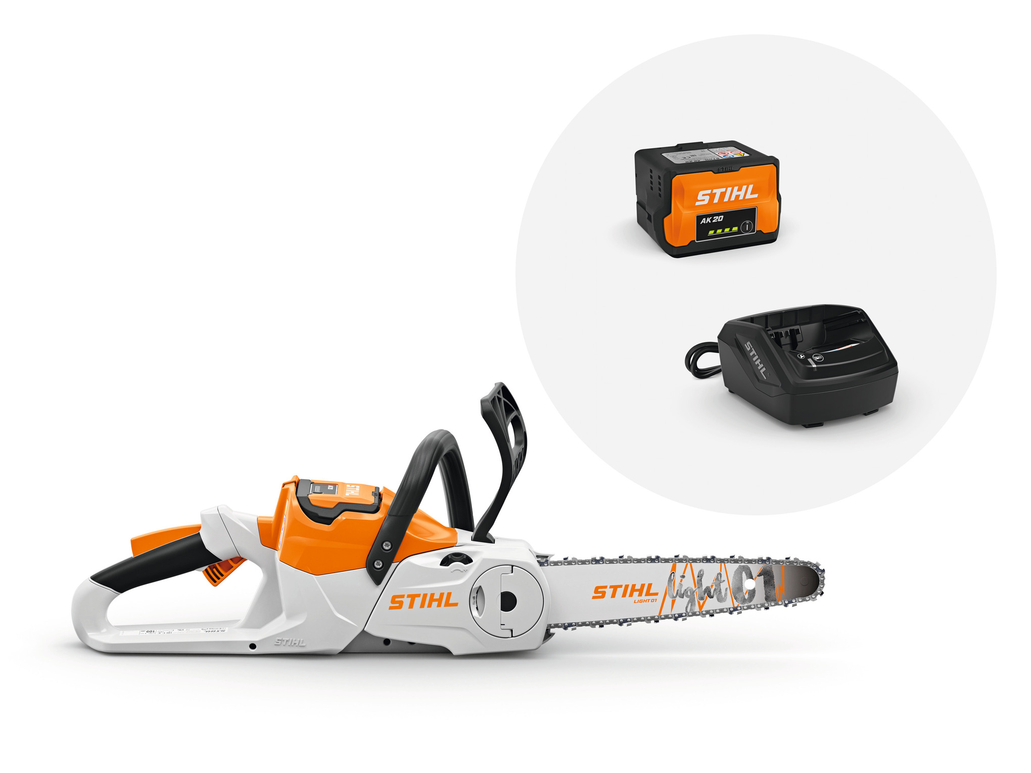 MSA 60 C batterimotorsav med batteri AK 20 og lader AL 101