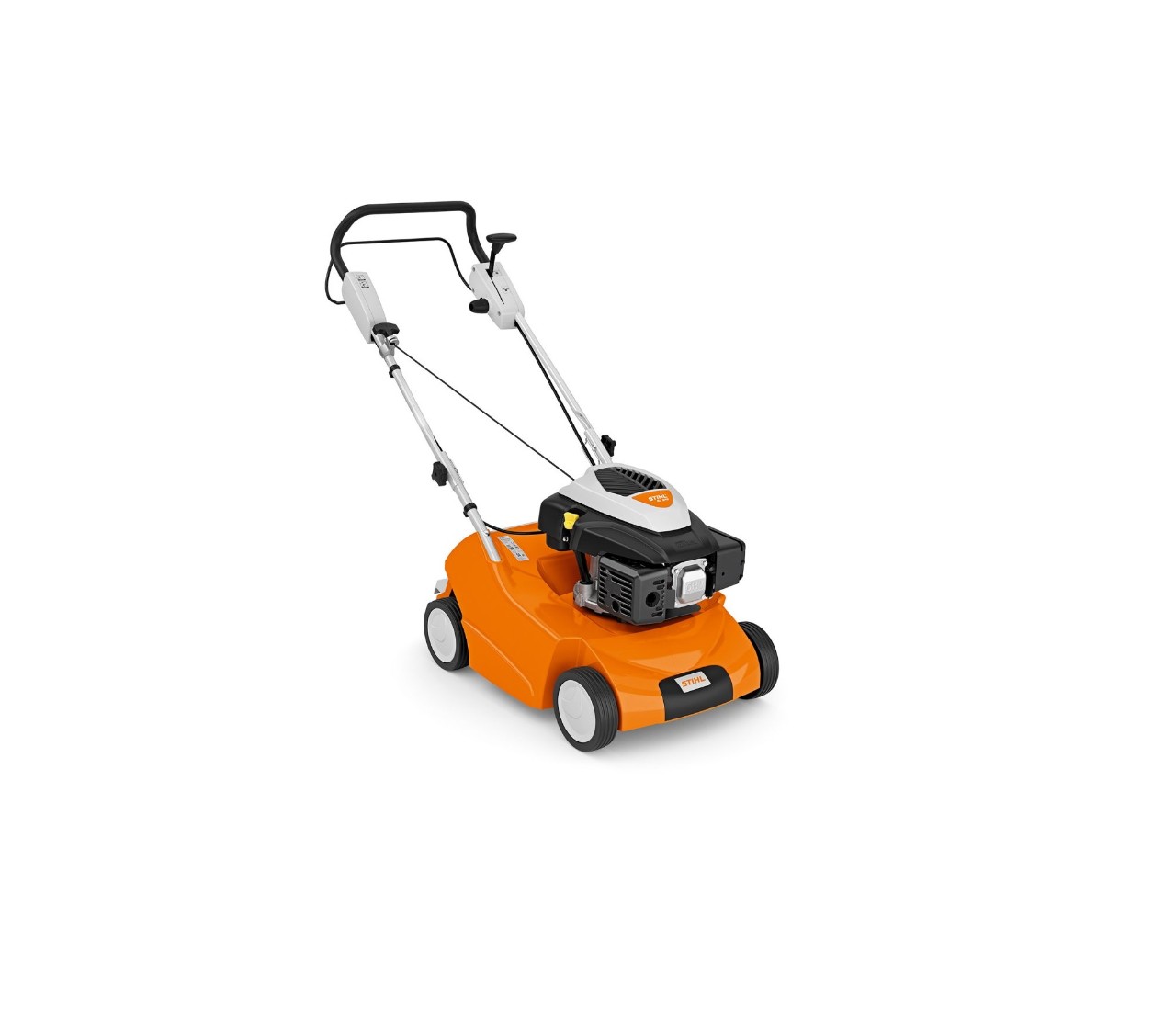 STIHL RLA 240 plænelufter på hvid baggrund
